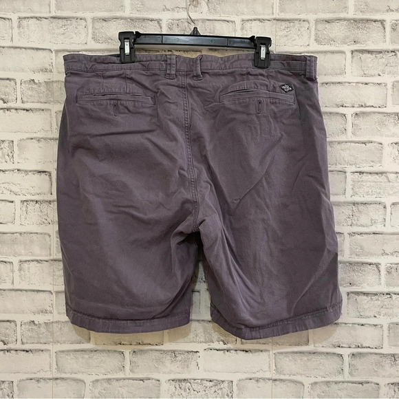 Men’s Flag & Anyhem blue/gray chino khaki shorts 38 - Picture 2 of 4